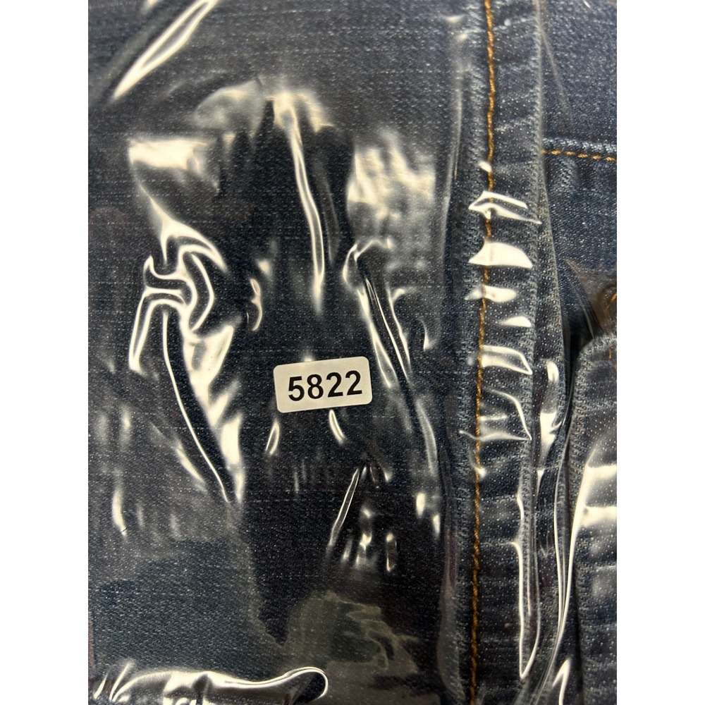 Classic Casual Denizen Levi's Women 10M Blue Straight Leg Mid Rise Stretch Jeans - Picture 12 of 12